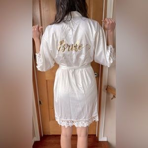 Bride robe